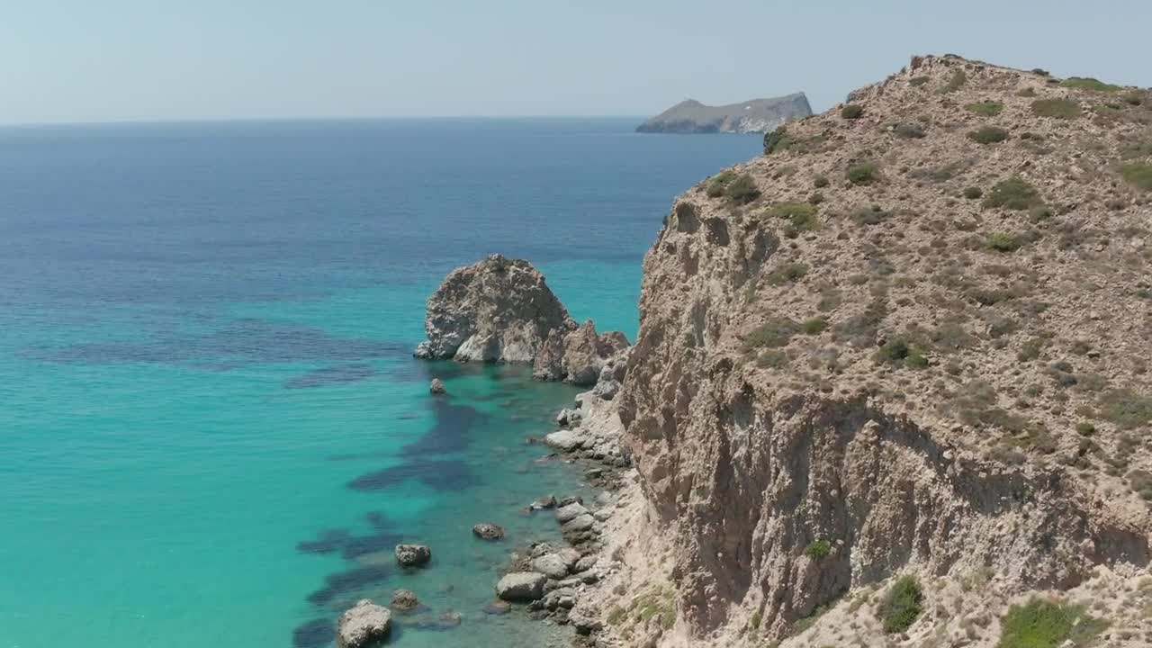 Free Stock Video Rocky Sea Shore With Turquoise Blue Ocean Live Wallpaper - Free Download
