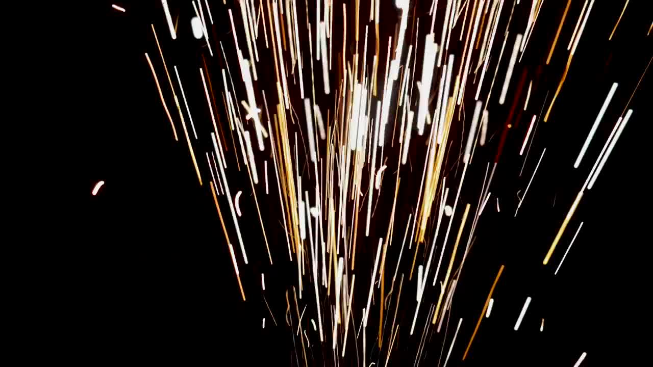 Stock Footage White And Yellow Sparks From Fireworks Live Wallpaper - Free Download