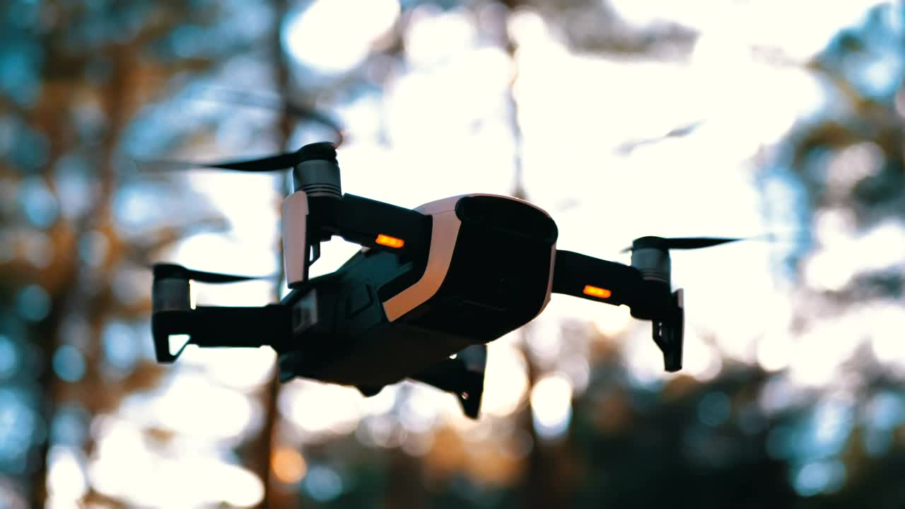 Stock Video Drone Hovering In The Air Live Wallpaper For PC - Free Download
