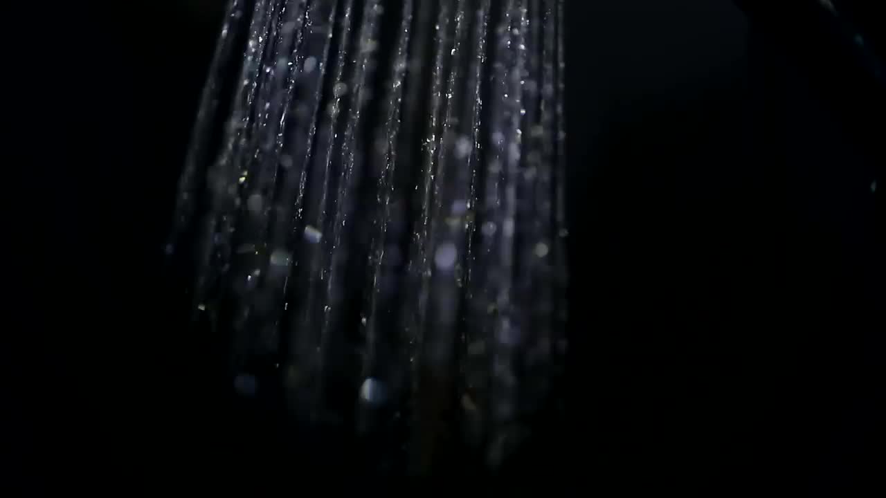 Free Video Stock Stream Of Shower Water On Black Background Live Wallpaper - Free Download