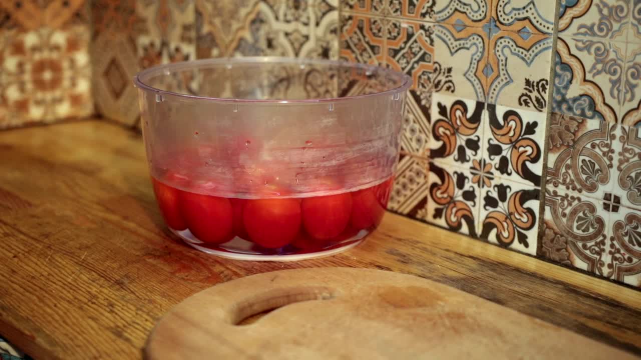 Stock Video Peeling Boiled Vegetables Live Wallpaper - Free Download