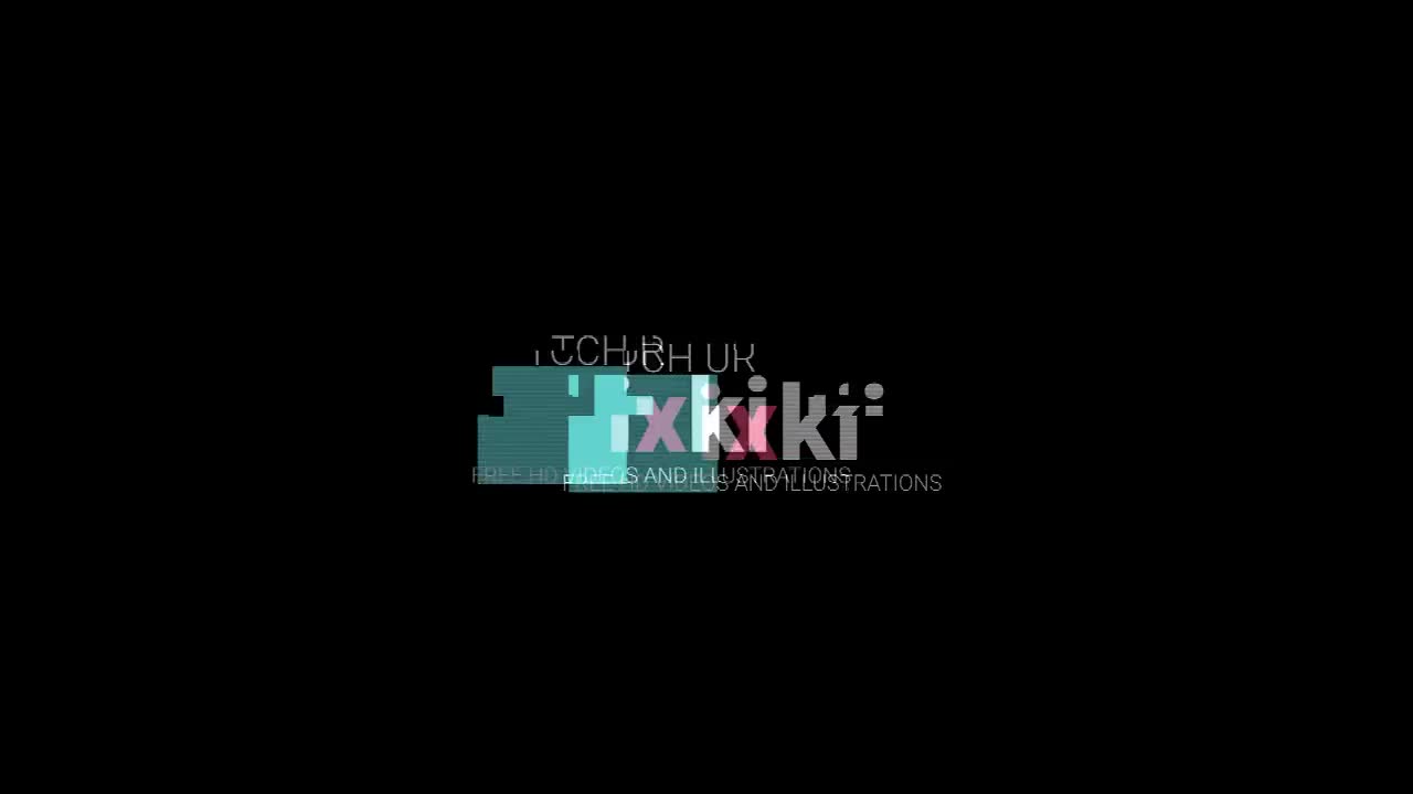 Video Stock Center Aligned Box Glitch Title Live Wallpaper For PC - Free Download