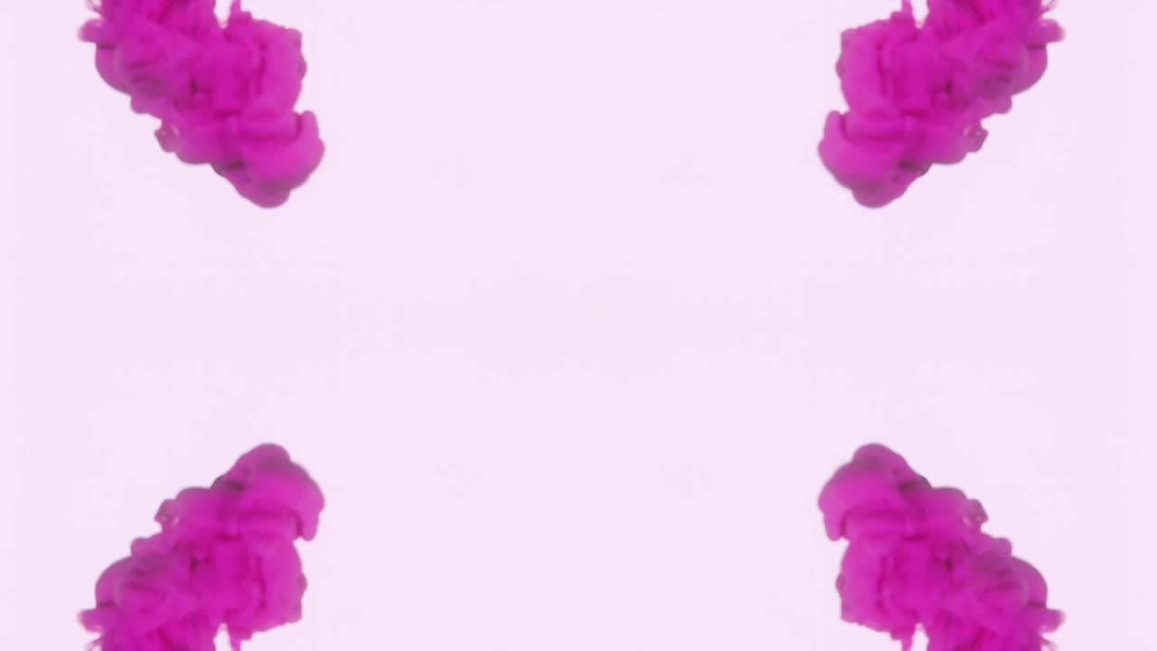 Video Stock Cloud Of Pink Ink In Water In A Scene Mirrored Live Wallpaper For PC - Free Download
