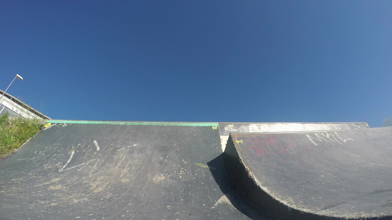 Free Stock Video Skateboarder Practicing A  Trick Live Wallpaper - Free Download