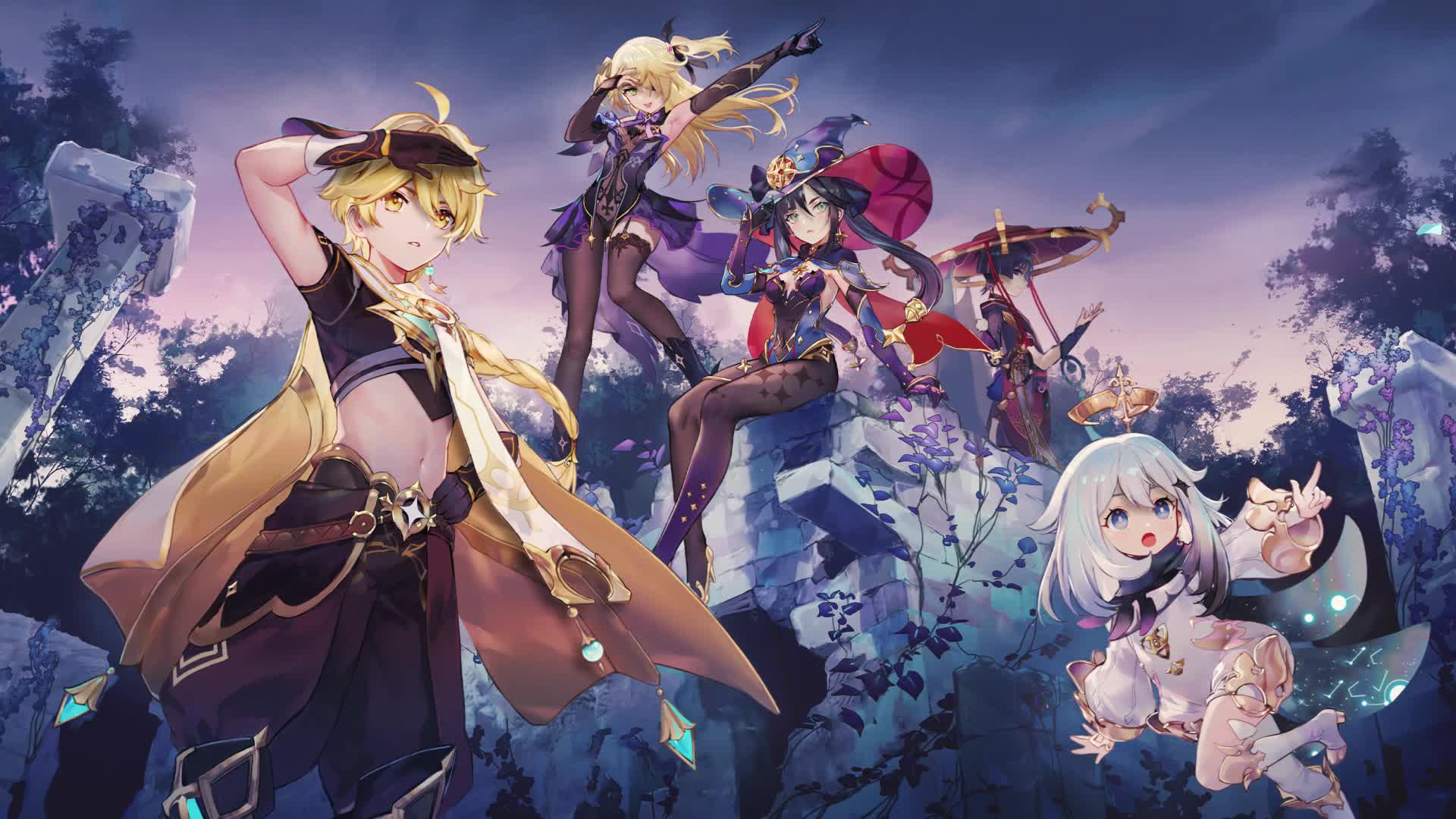 Genshin Impact Game Girls Live Wallpapers - Free Download