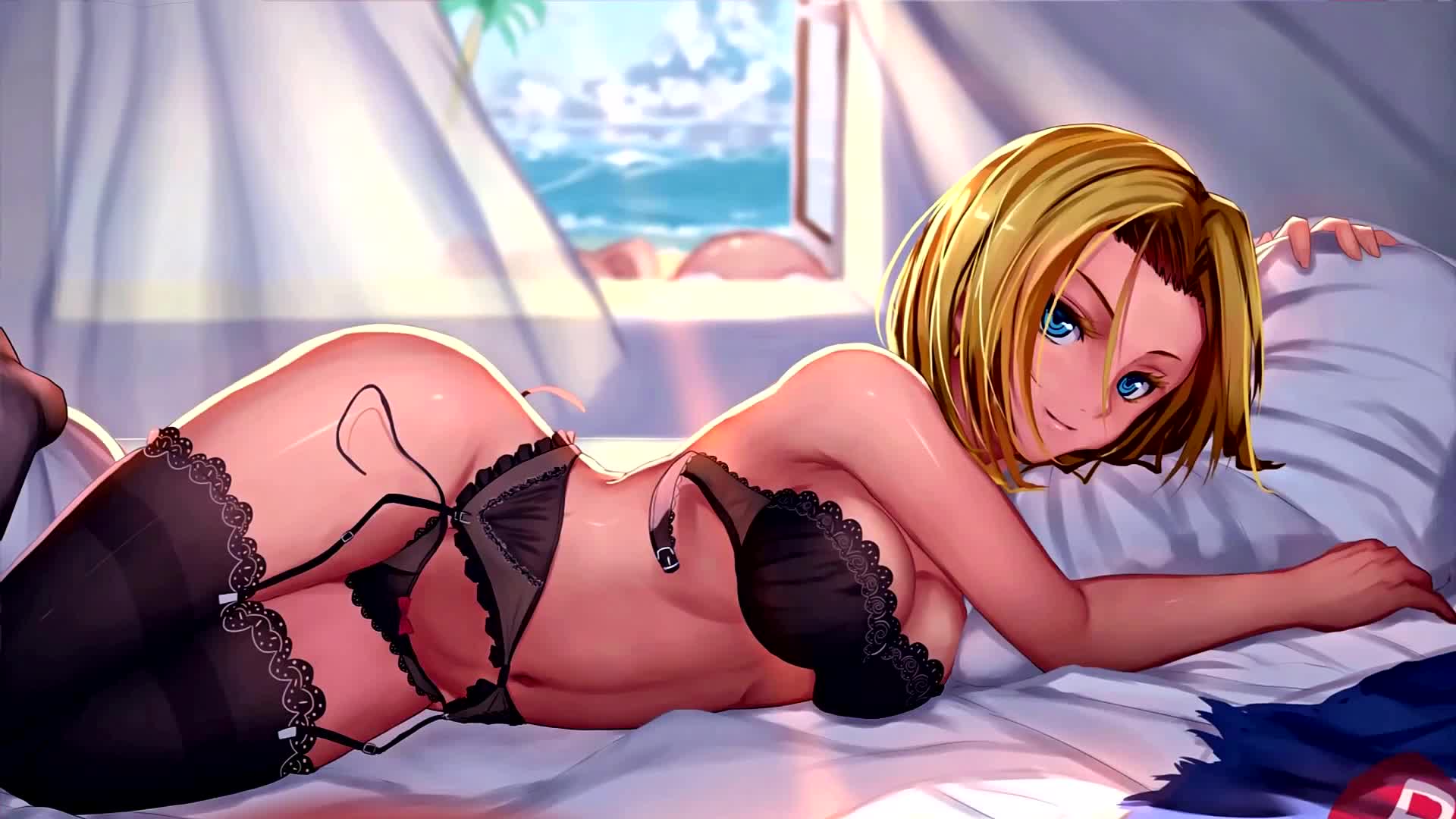 Dragon Ball Hot Android 18 Live Wallpaper Free - Free Download