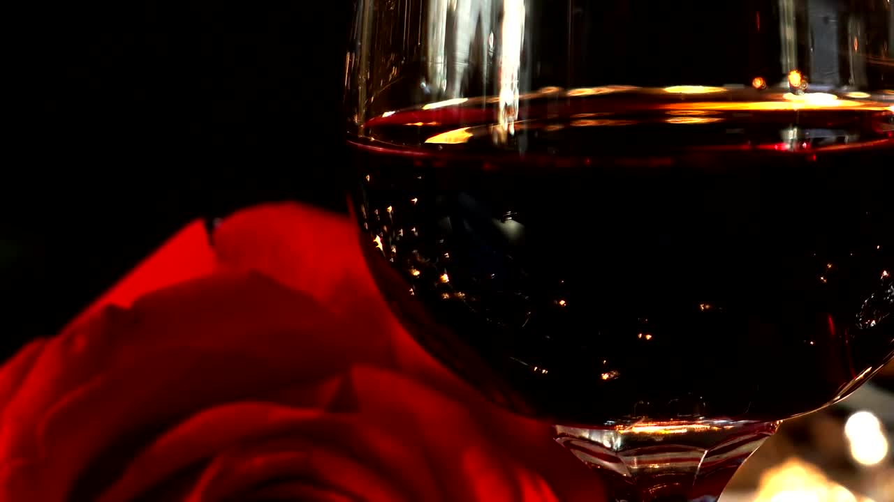 Free Stock Video Red Wine Next To Candles Live Wallpaper - Free Download