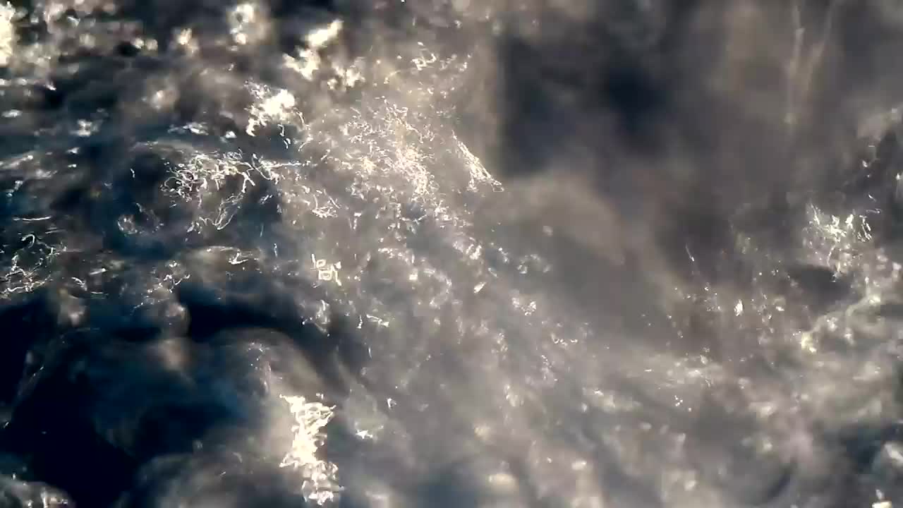 Video Stock Closeup Of Water Splashing On Rocks Live Wallpaper For PC - Free Download