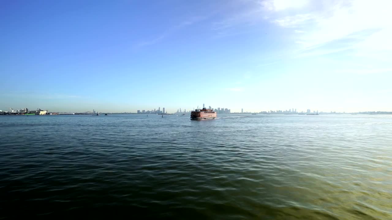 Free Video Stock Staten Island Ferry Nyc Live Wallpaper - Free Download