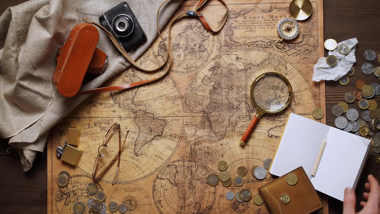 Free Stock Video Wanderlust Planning A Trip Live Wallpaper - Free Download