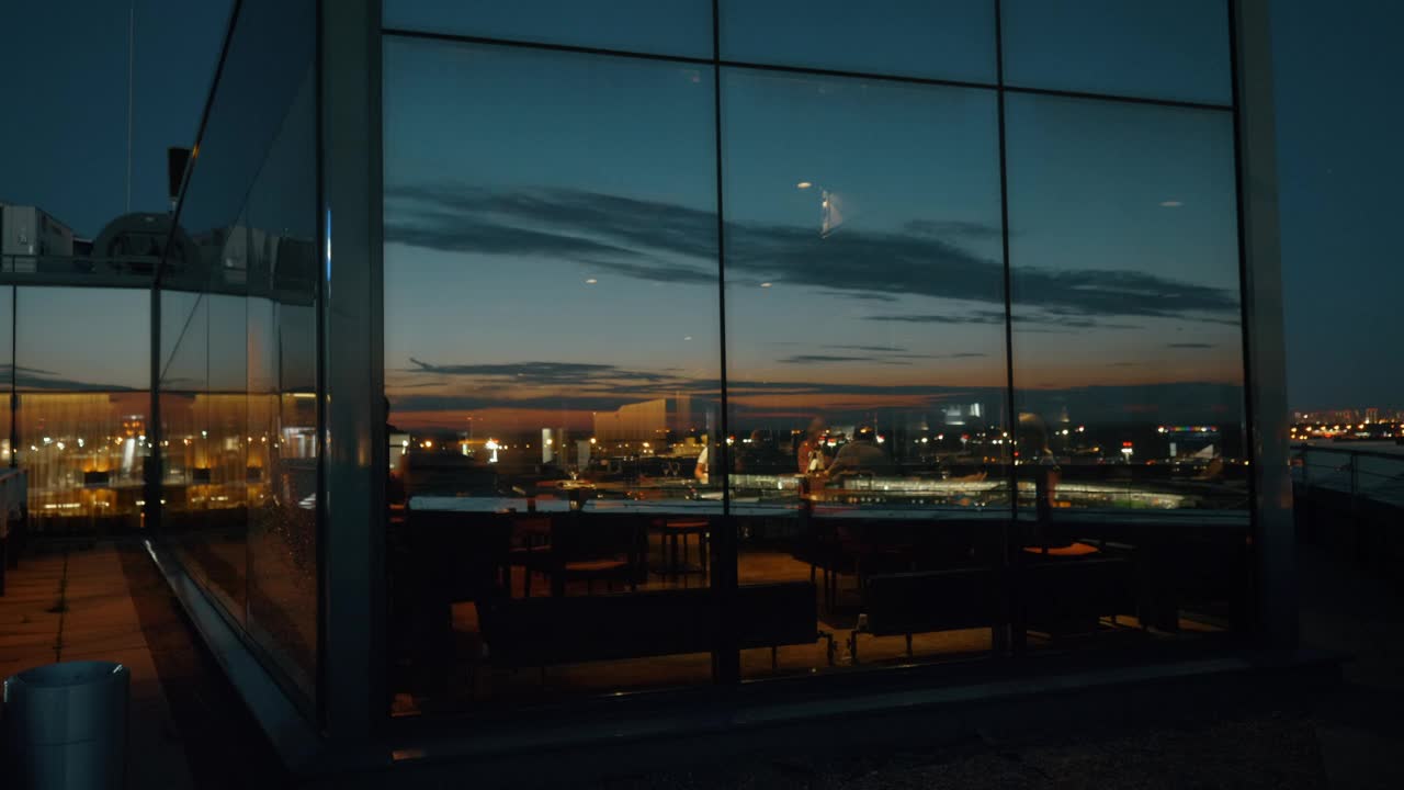 Stock Footage Window Reflection Of An Aircraft Taking Off Live Wallpaper - Free Download