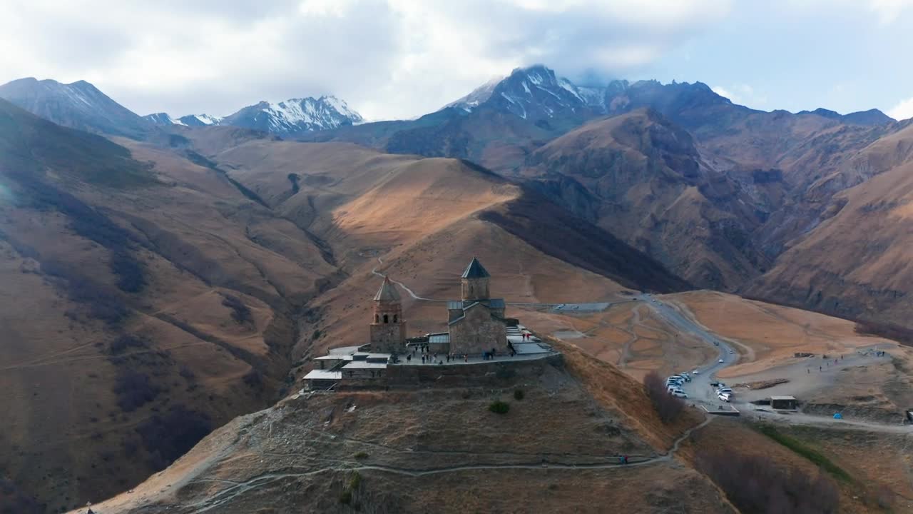 Stock Video Monastery In The Top Of The Mountai Animated Wallpaper - Free Download