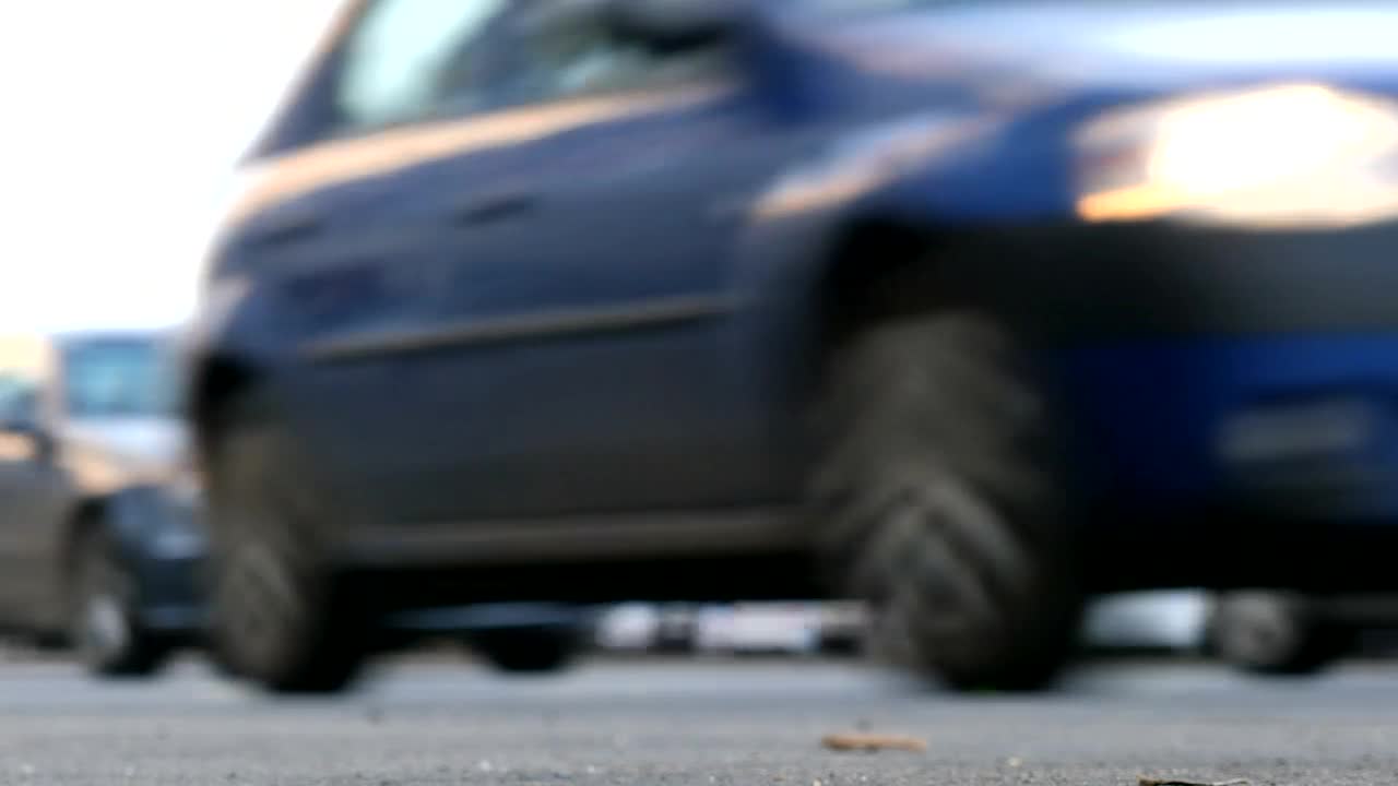 Video Stock City Traffic Blurred In The Background Live Wallpaper For PC - Free Download