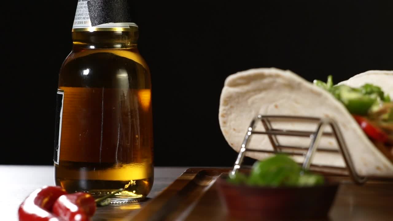 Video Stock Chicken Tacos With A Beer Live Wallpaper For PC - Free Download