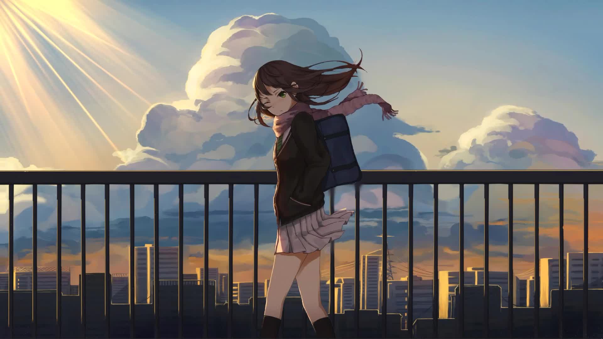 Rin Shibuya After School Stroll Anime Live Wallpaper - Free Download