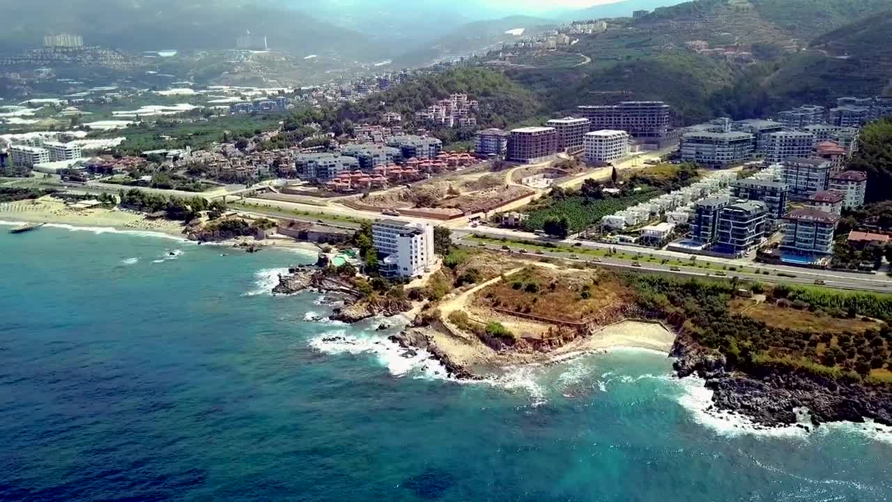 Stock Video Highway Along A Golden Coast Animated Wallpaper - Free Download