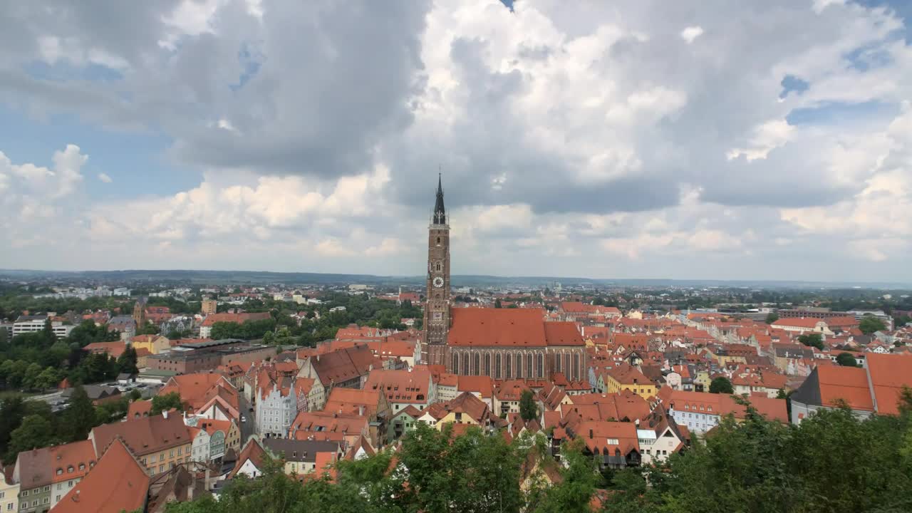 Stock Video German City Landscape Live Wallpaper For PC - Free Download