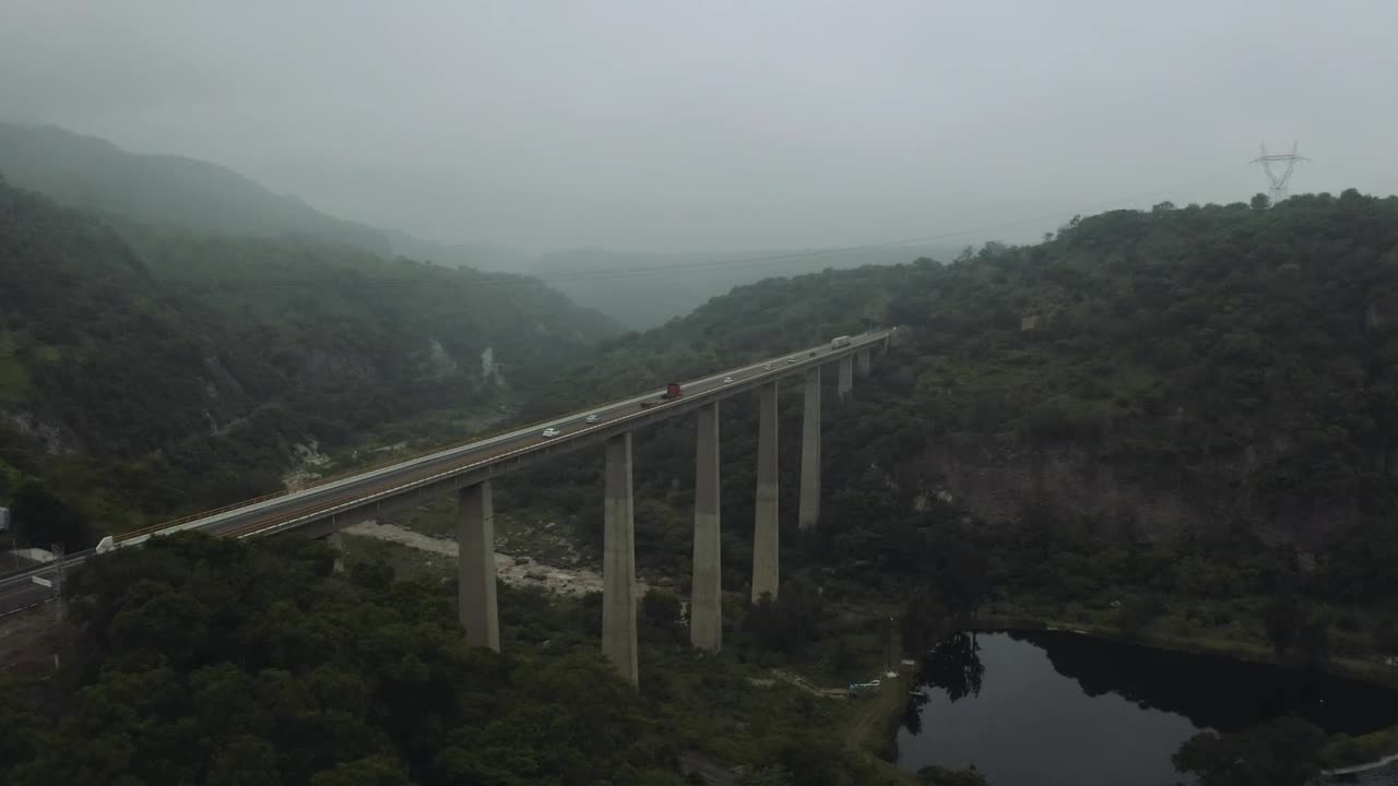 Stock Video Highway Bridge Aerial Shot Animated Wallpaper - Free Download