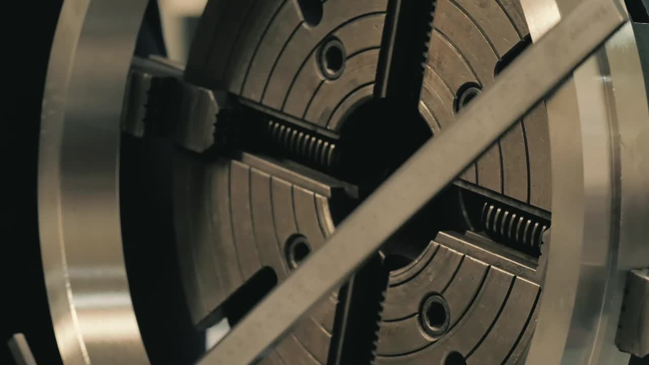 Stock Video Engineer Measuring A Lathe Live Wallpaper For PC - Free Download