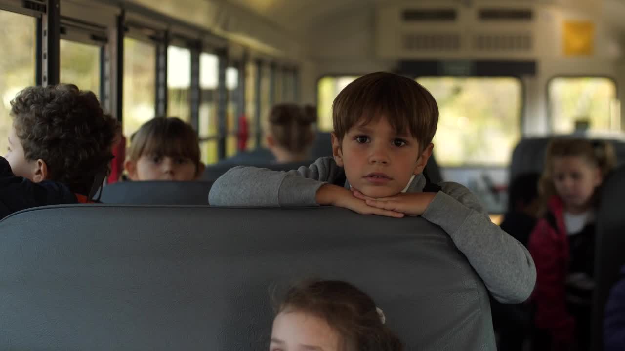 Stock Footage Waiting To Get Home On The Bus Live Wallpaper - Free Download