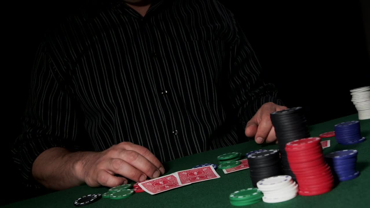 Stock Video Frustrated Player At A Poker Table Live Wallpaper For PC - Free Download