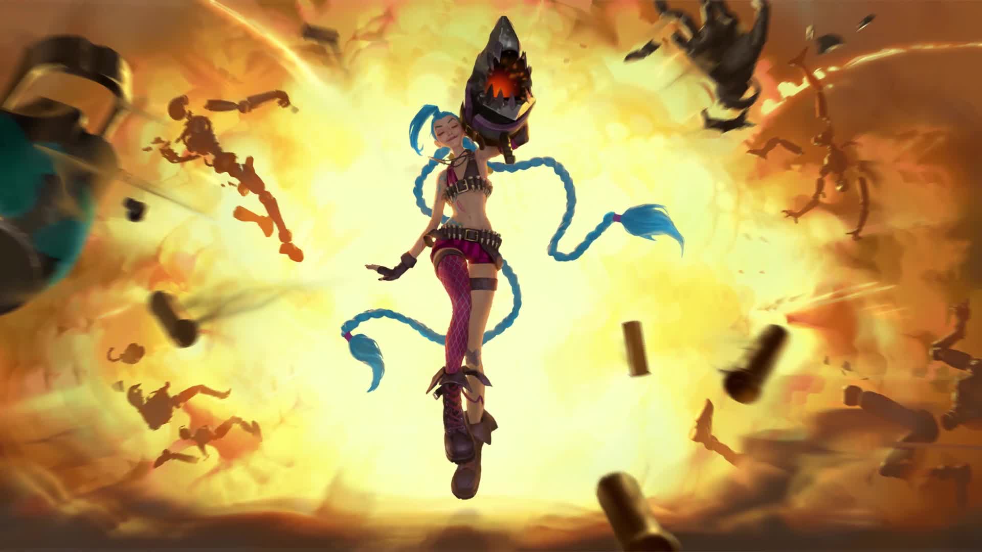 Legends of Runeterra Jinx Live Wallpaper - Free Download