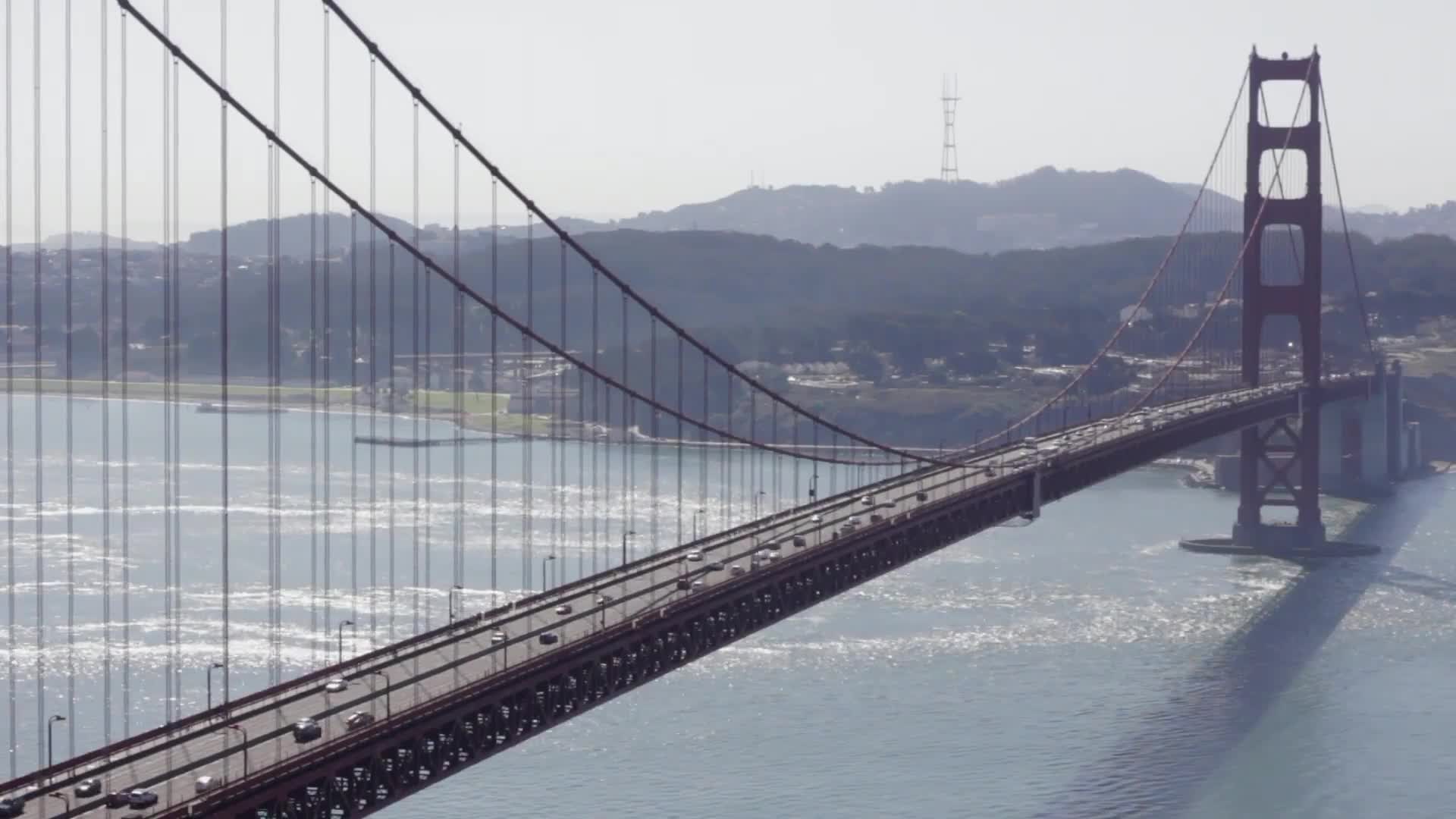Golden Gate Traffic Live Wallpaper - Free Download
