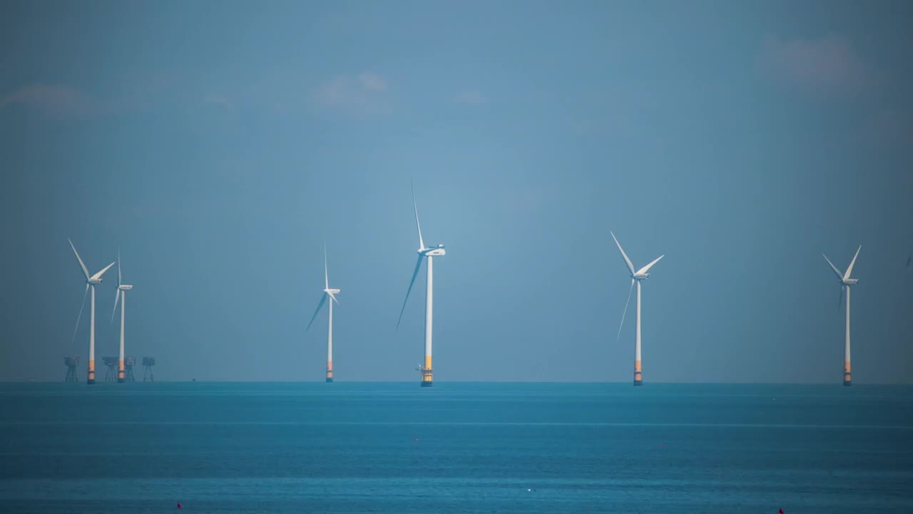 Stock Footage Wind Farms Out At Sea Live Wallpaper - Free Download