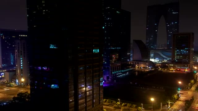 Stock Video Large Buildings City Nightlife Smal Animated Wallpaper - Free Download