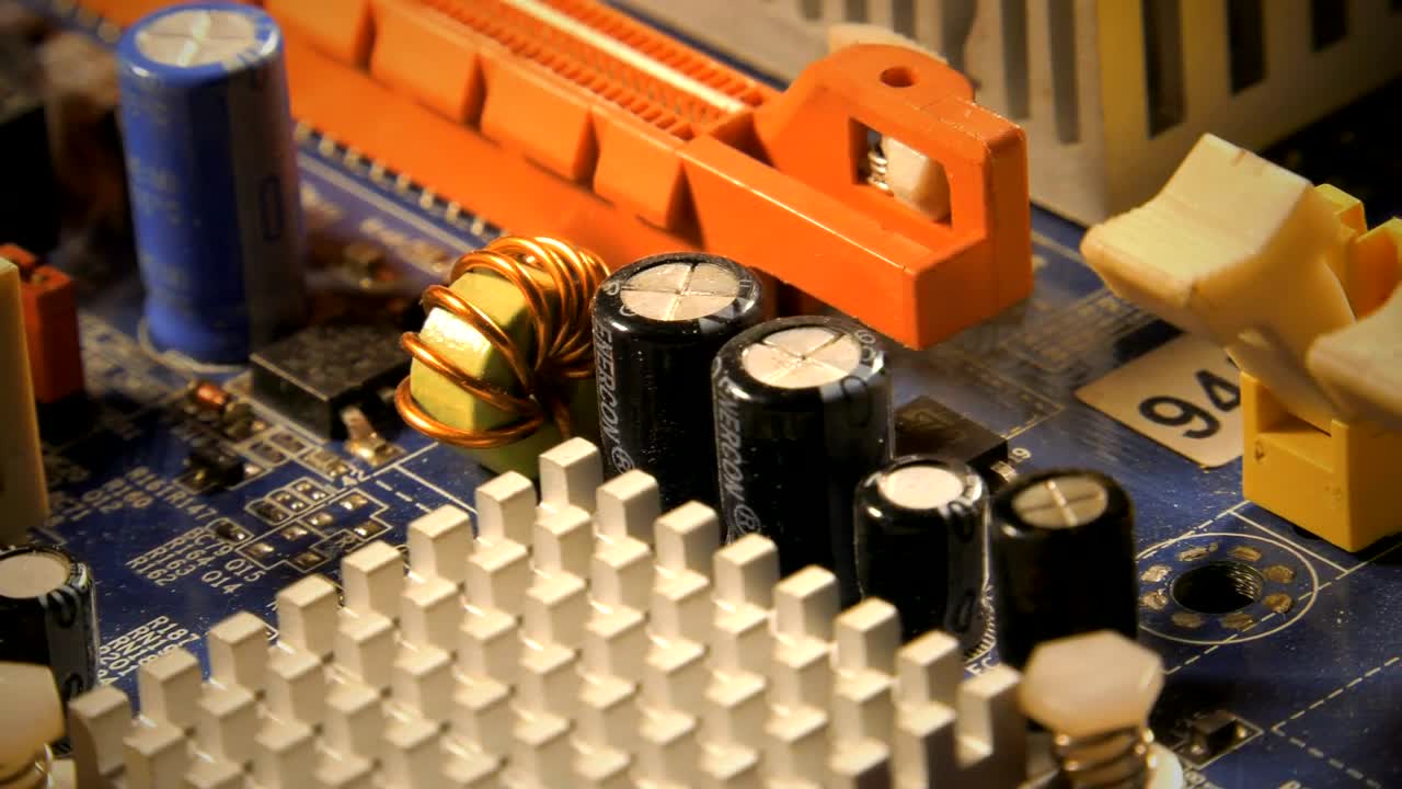 Stock Video Old Hardware Of A Pc Seen In Detail Live Wallpaper - Free Download