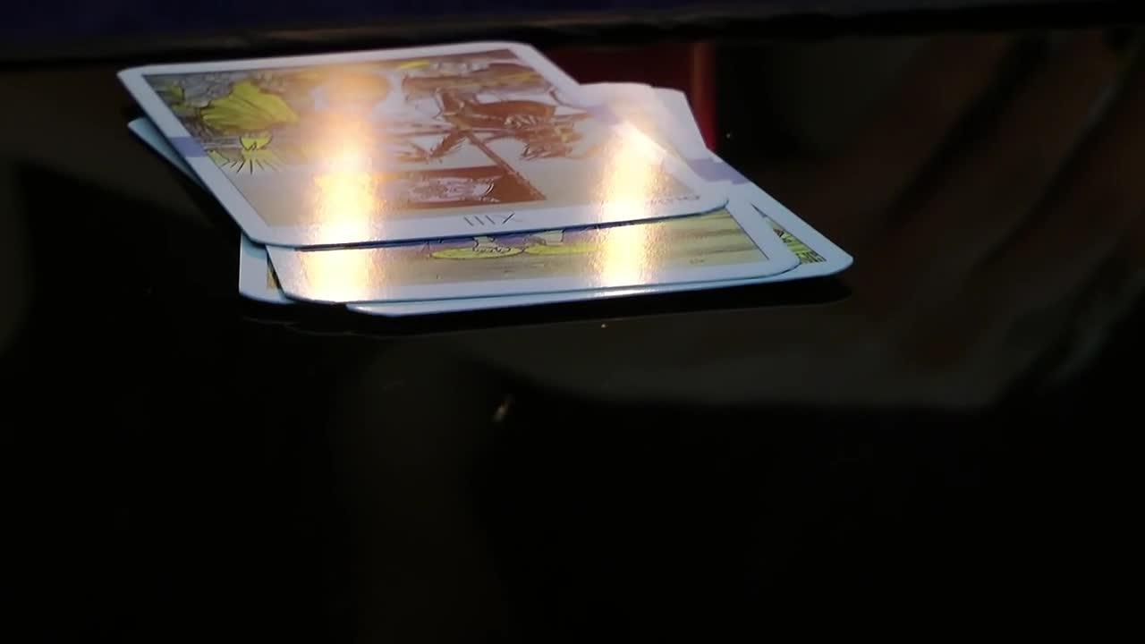 Video Stock Person Predicting The Future With Tarot Cards Live Wallpaper Free - Free Download