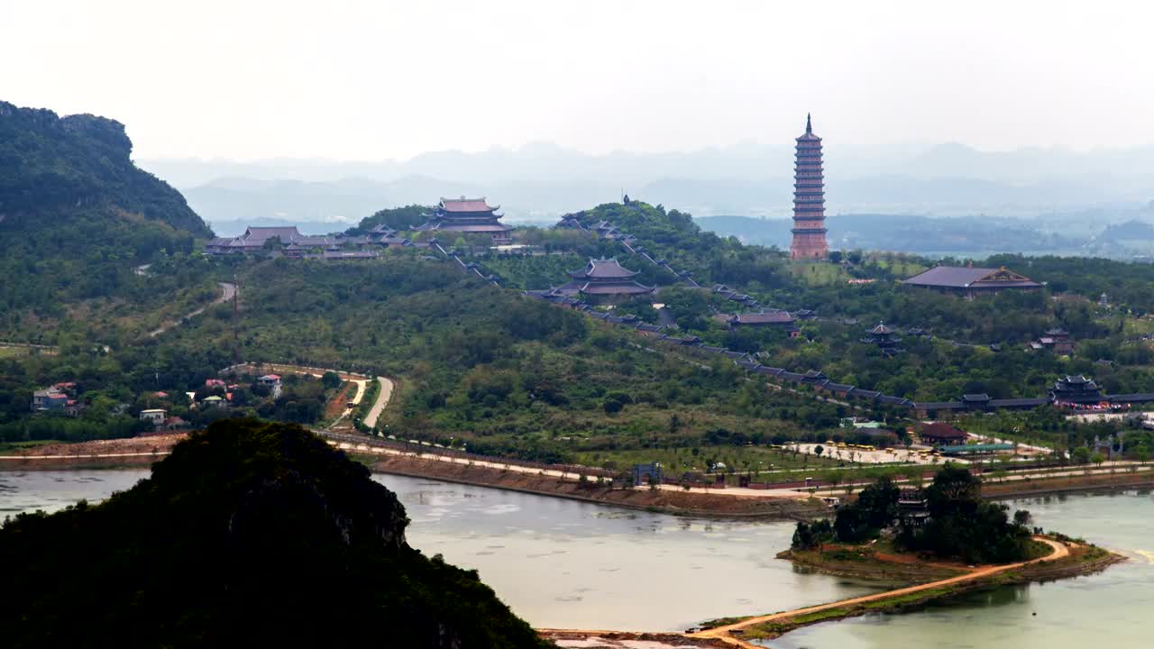 Stock Video Historic Constructions Complex In Vietnam Animated Wallpaper - Free Download