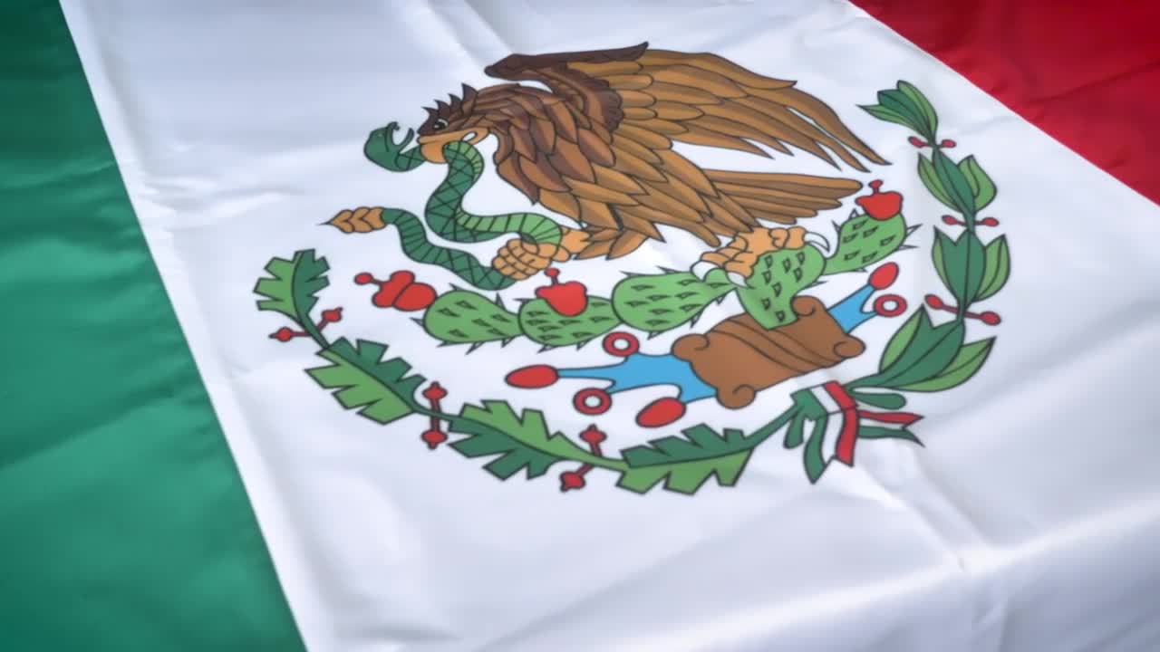 Stock Video Mexican Flag In A Close Up Vie Animated Wallpaper - Free Download