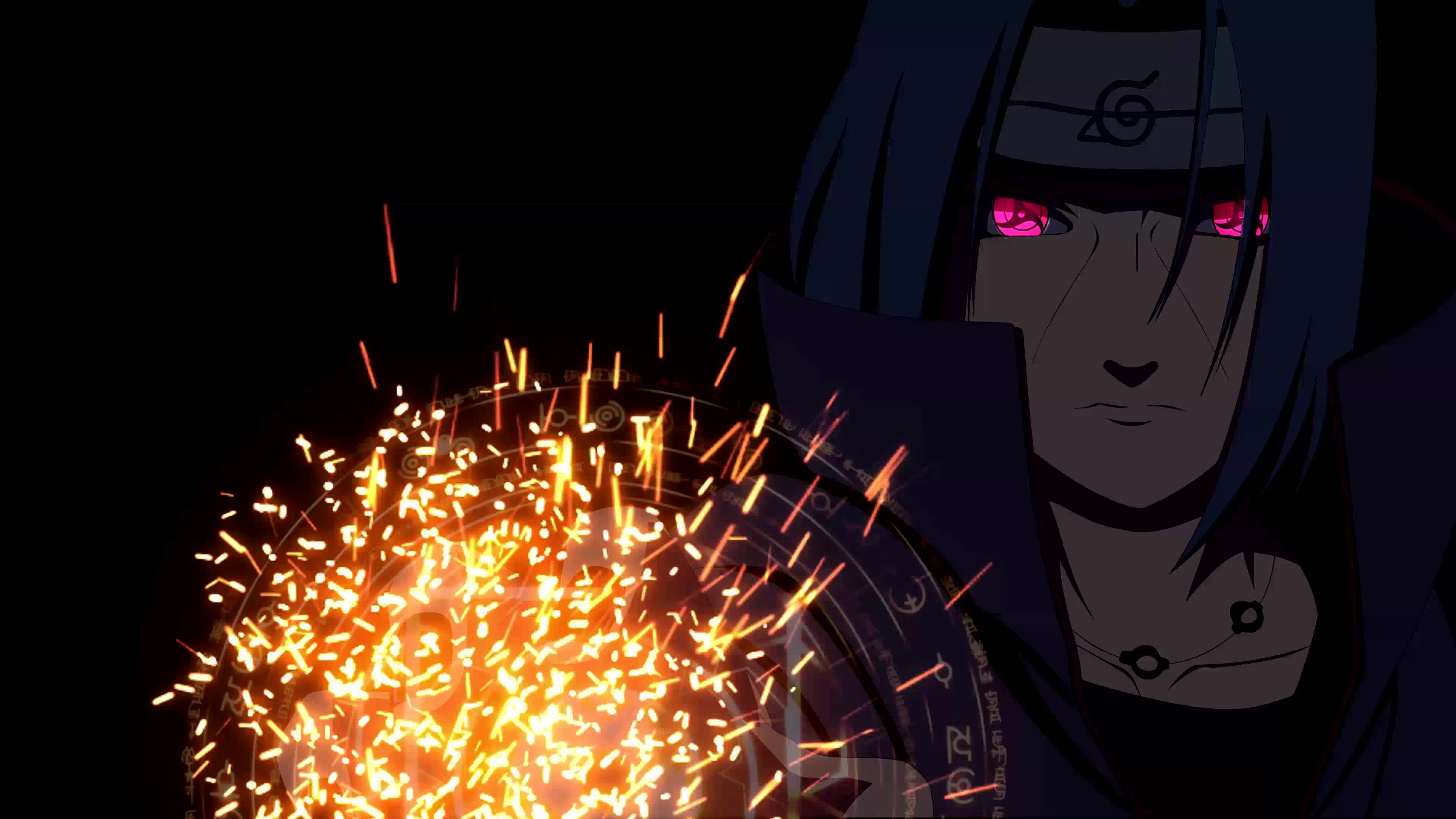 Naruto Itachi Uchiha Anime 4K Live Wallpaper - Free Download