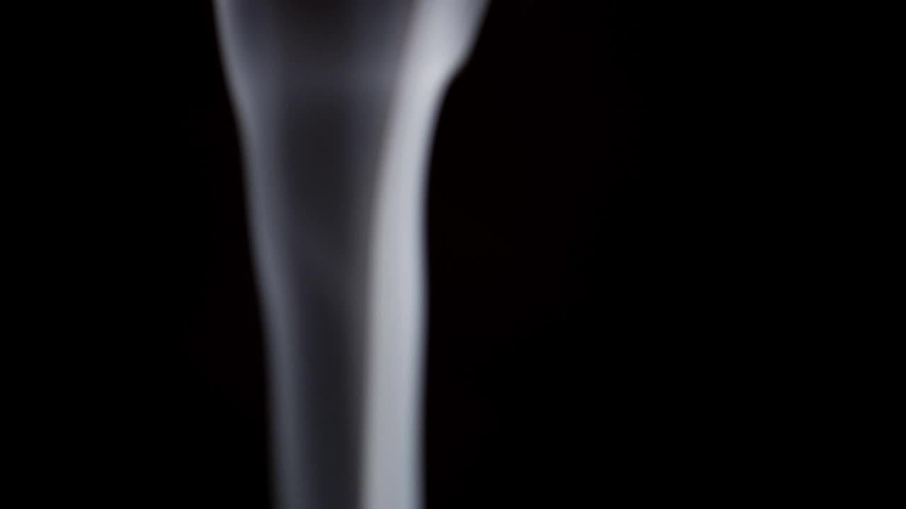 Stock Video Floating Smoke On A Black Background Live Wallpaper For PC - Free Download
