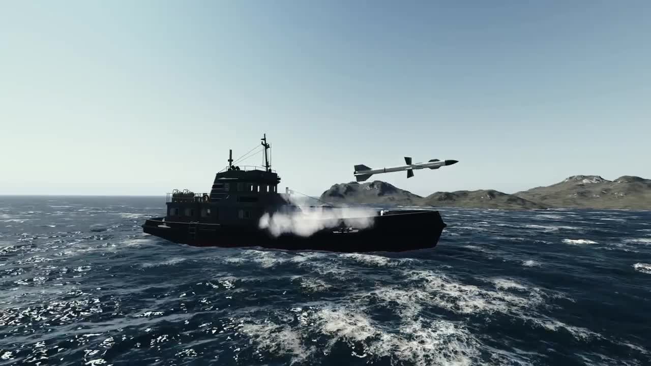 Free Stock Video War Ship Shooting A Rocket Missile Live Wallpaper - Free Download