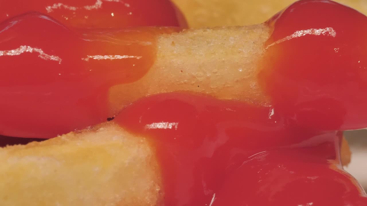 Stock Video French Fries With Ketchup Live Wallpaper For PC - Free Download