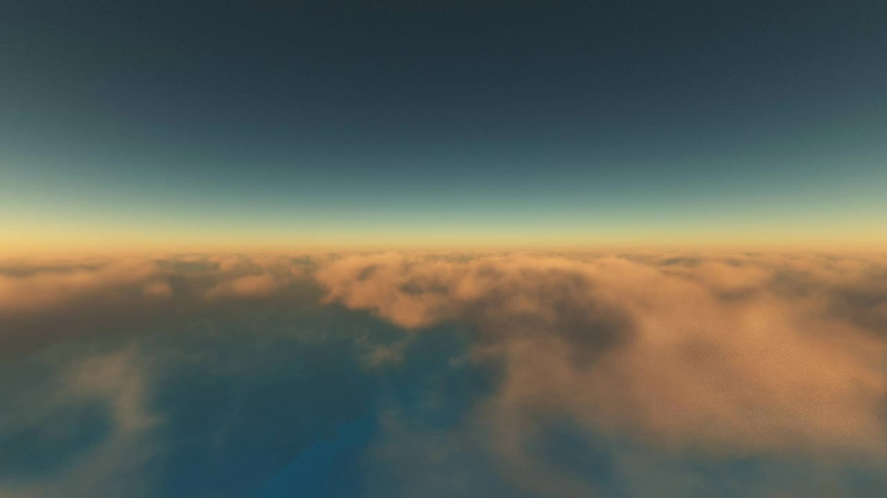 Free Video Stock sunshine above the clouds Live Wallpaper - Free Download