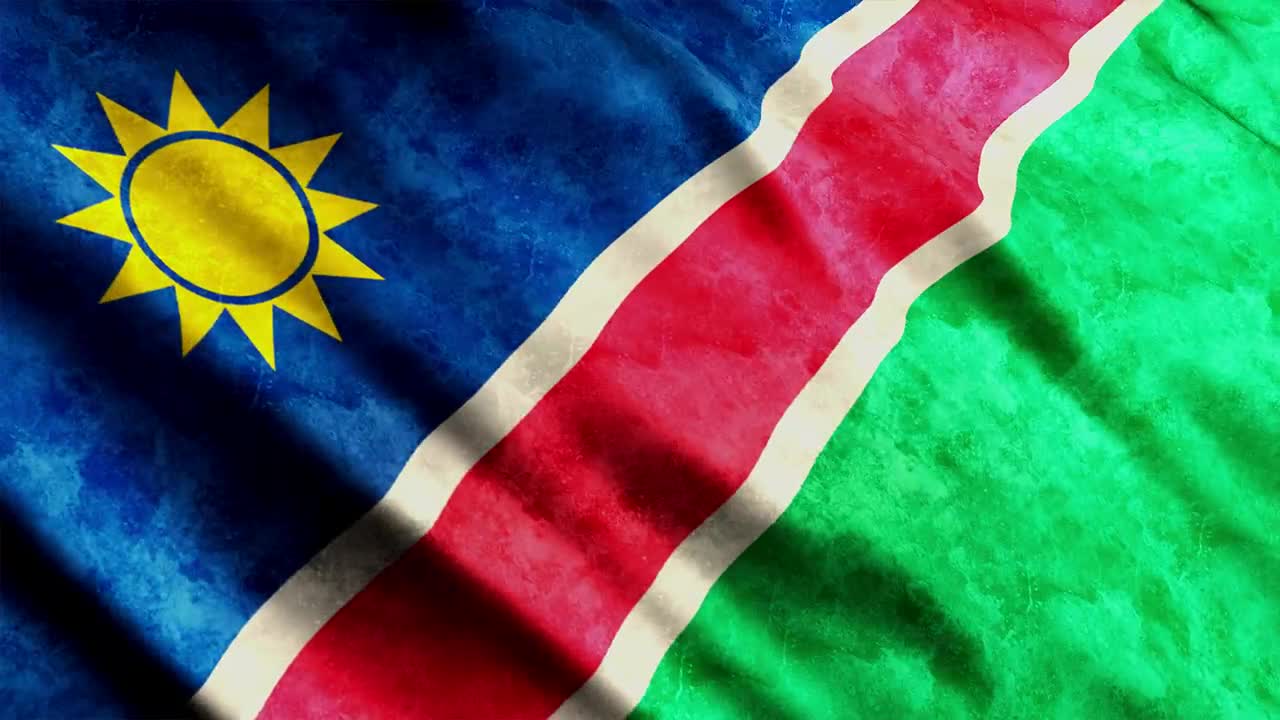 Stock Video Namibia D Render Faded Flag Live Wallpaper - Free Download
