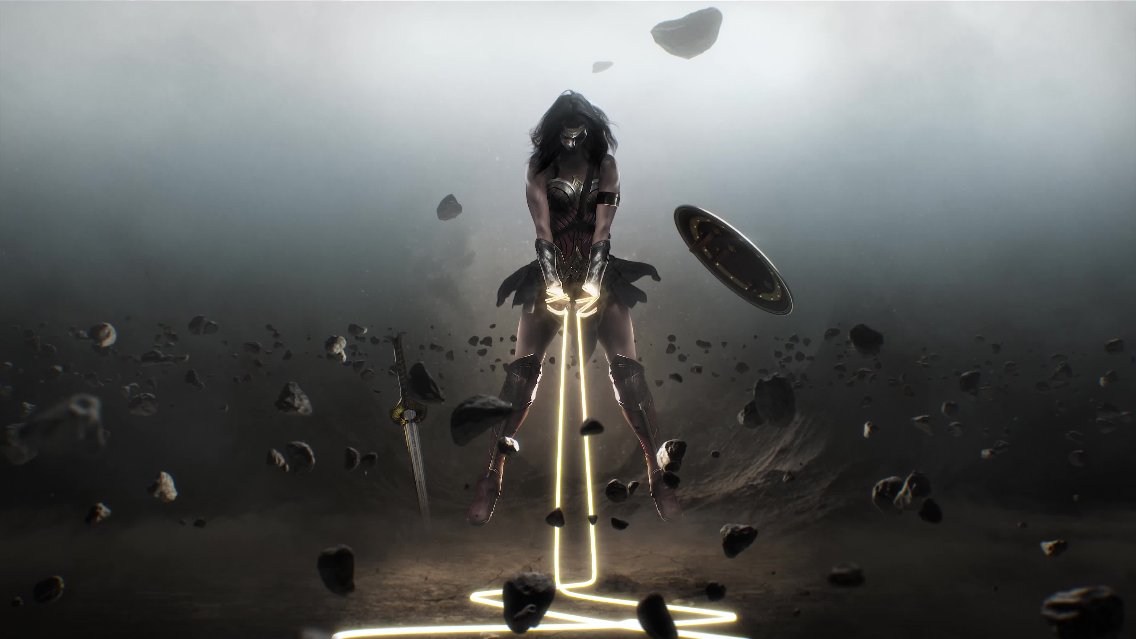 4K DC Wonder Woman Bosslogic Live Wallpaper - Free Download