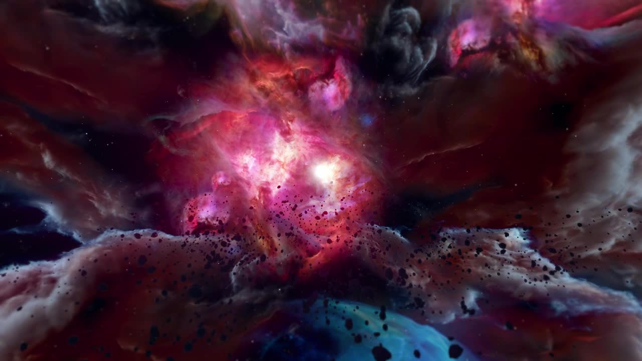Stock Video Beautiful Glowing Gas Clouds In Space Live Wallpaper For PC - Free Download