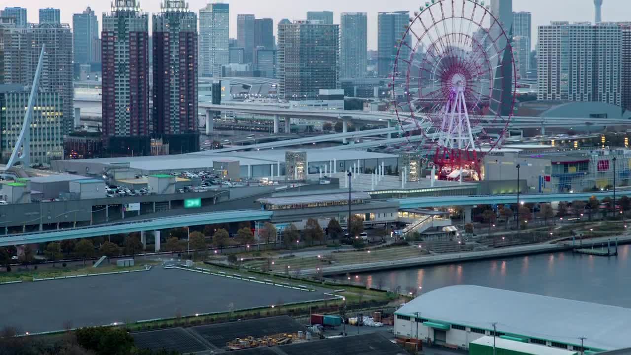 Free Video Stock tokyo urban cityscape time lapse Live Wallpaper - Free Download