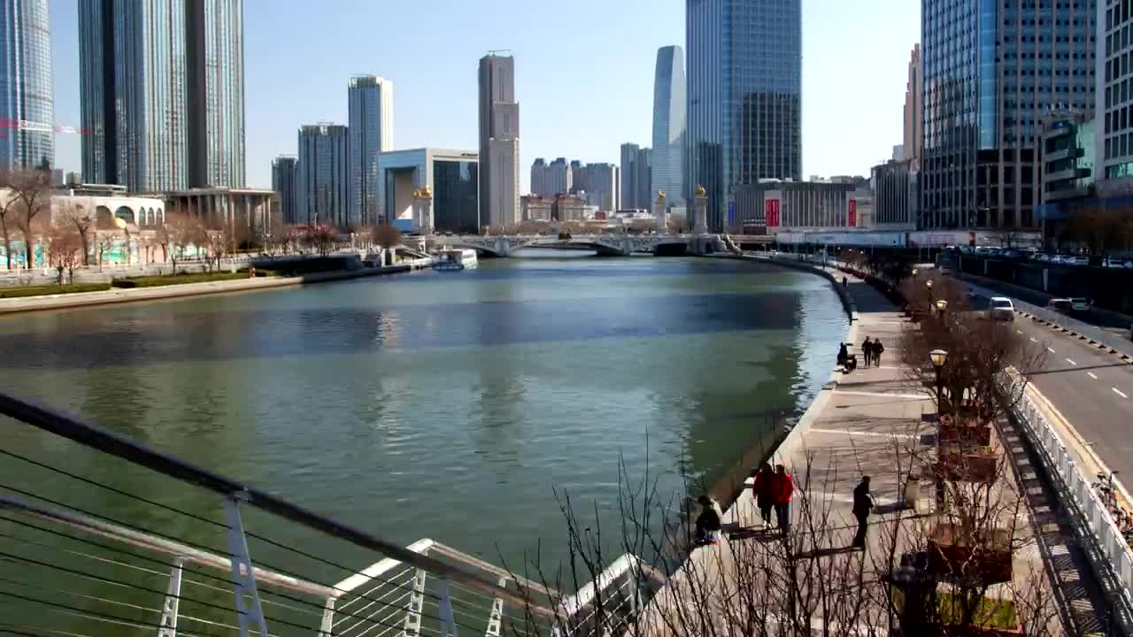 Free Stock Video River And Avenues In A Sunny City Live Wallpaper - Free Download