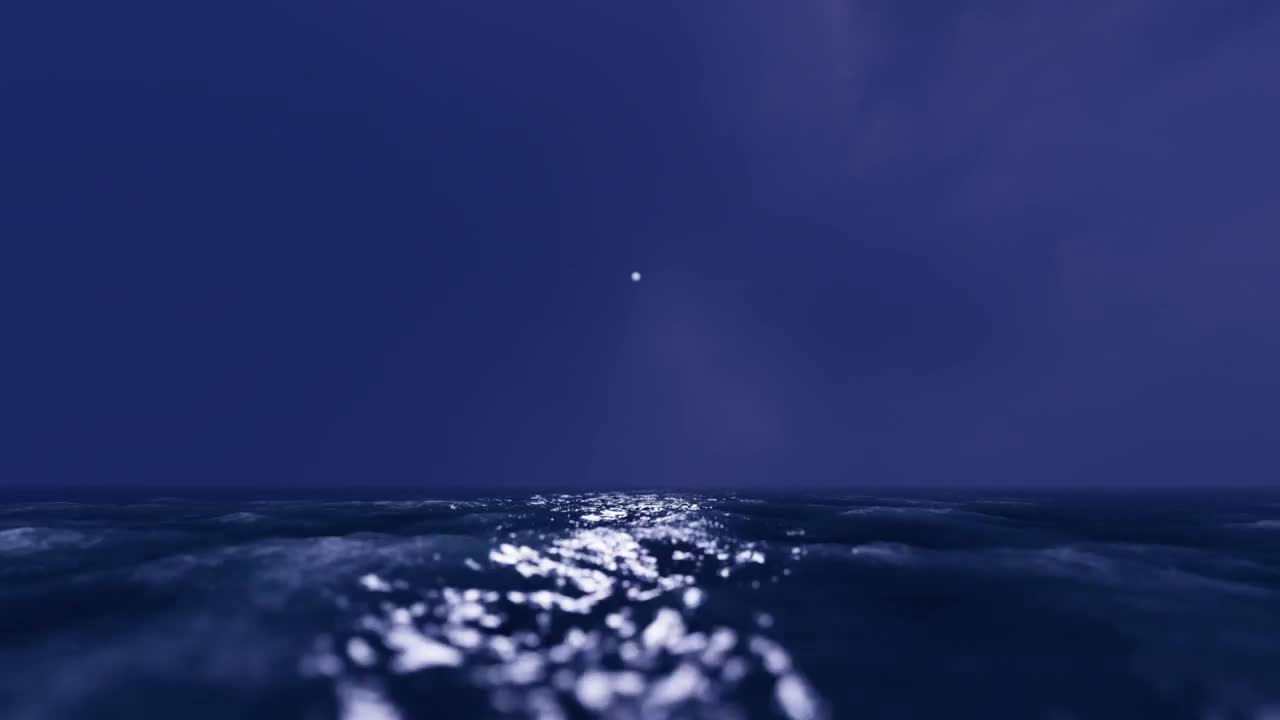 Free Stock Video Sailing Fast On The Sea At Night D Pov Live Wallpaper - Free Download