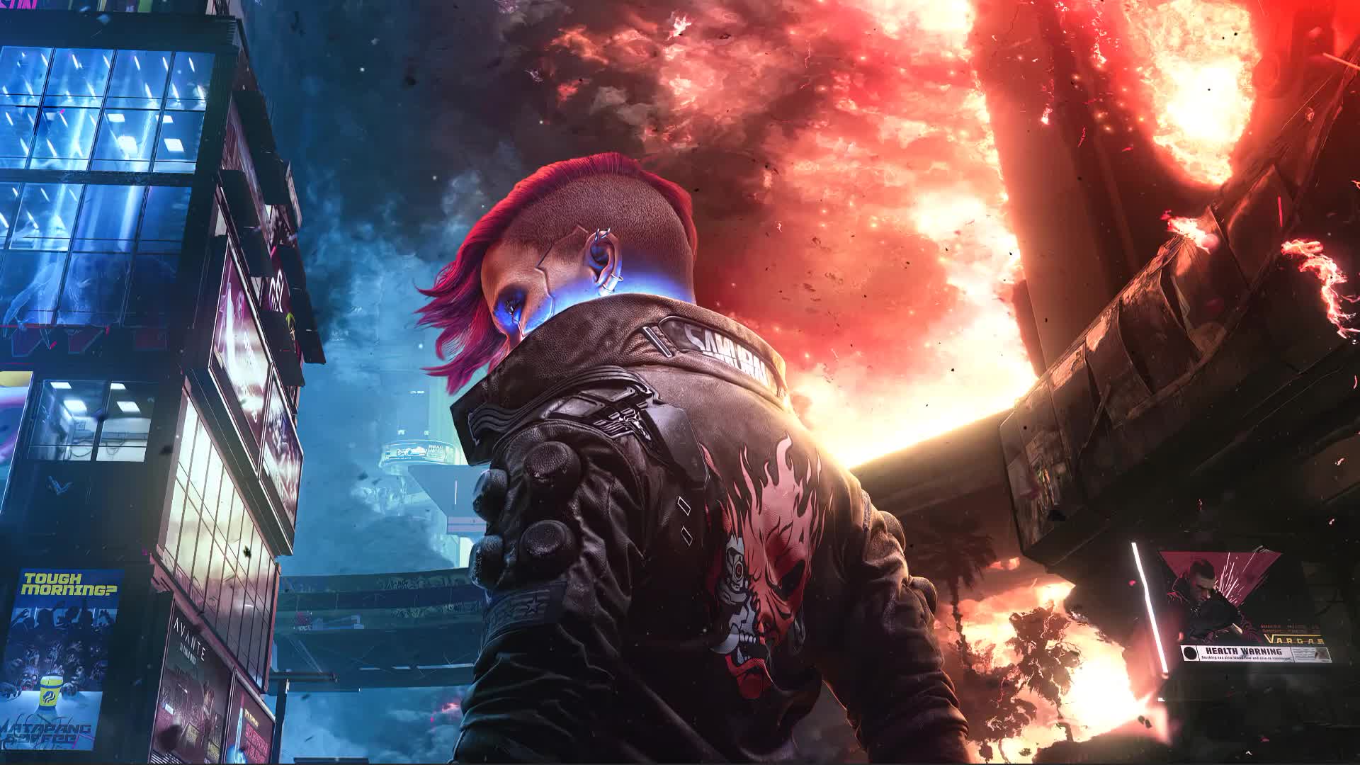 Cyberpunk 2077 Samurai Gang Girl Live Wallpaper - Free Download