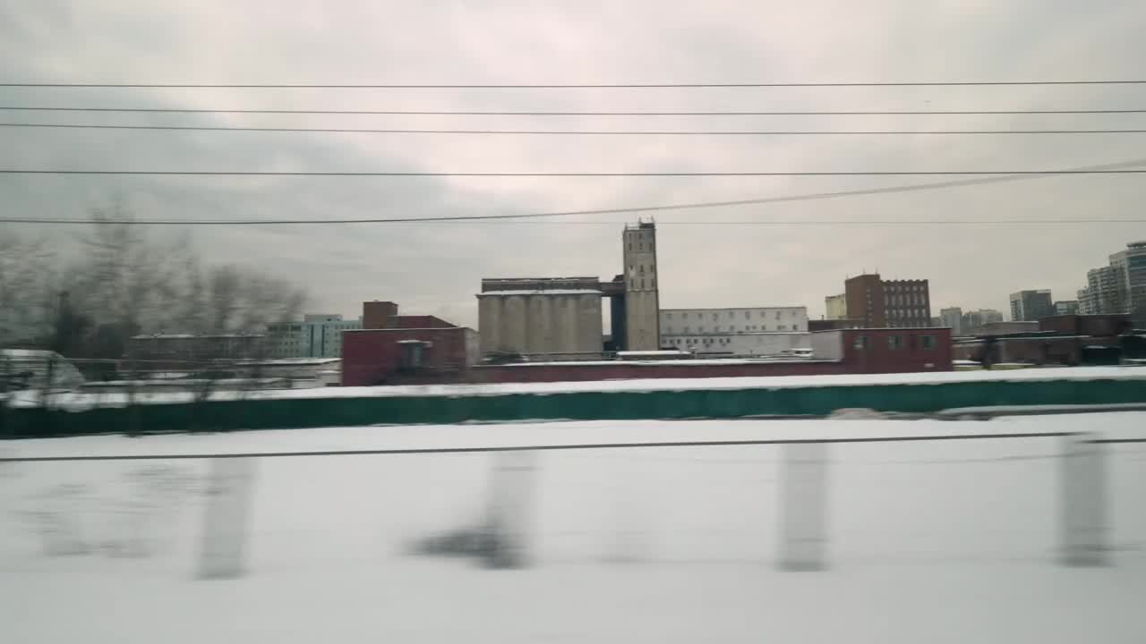 Free Video Stock train leaving moscow Live Wallpaper - Free Download
