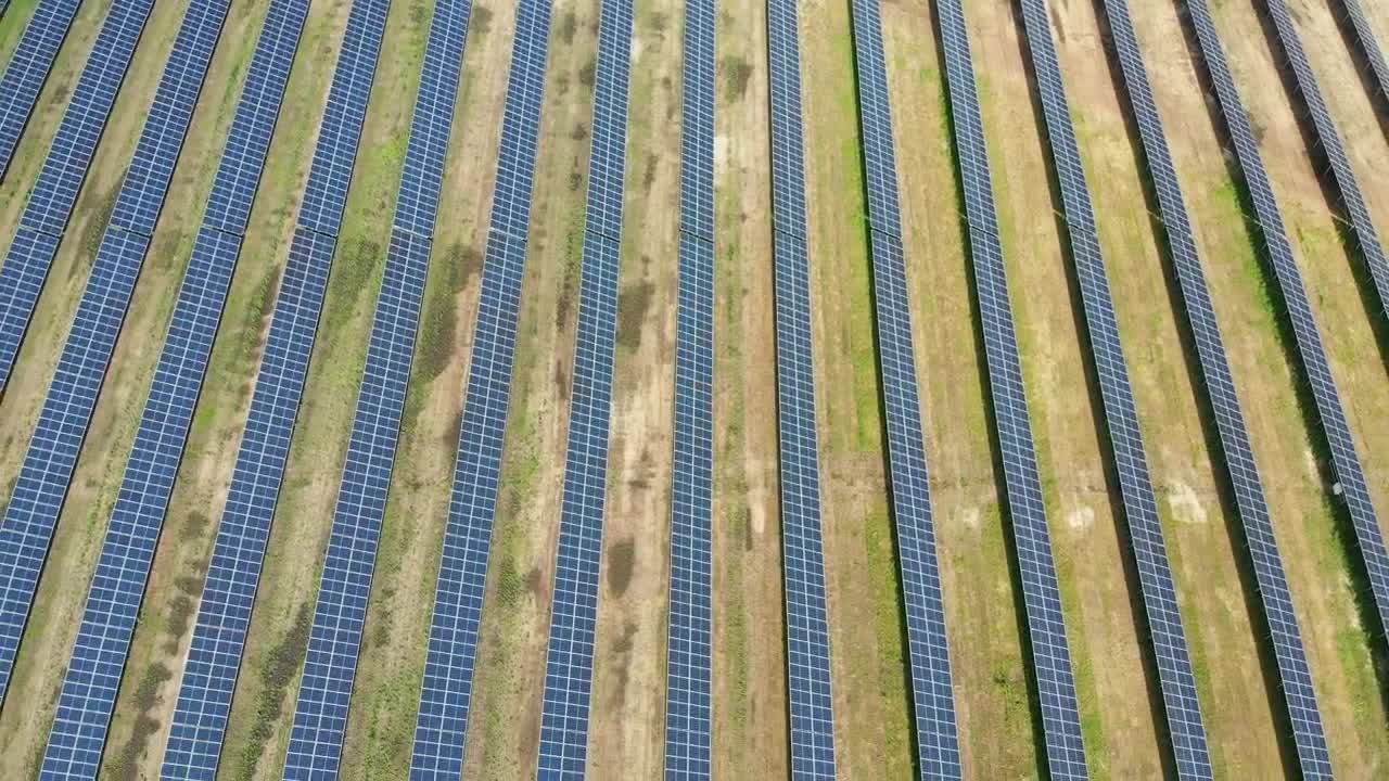 Video Stock Power Generation Field With Solar Panels Live Wallpaper Free - Free Download