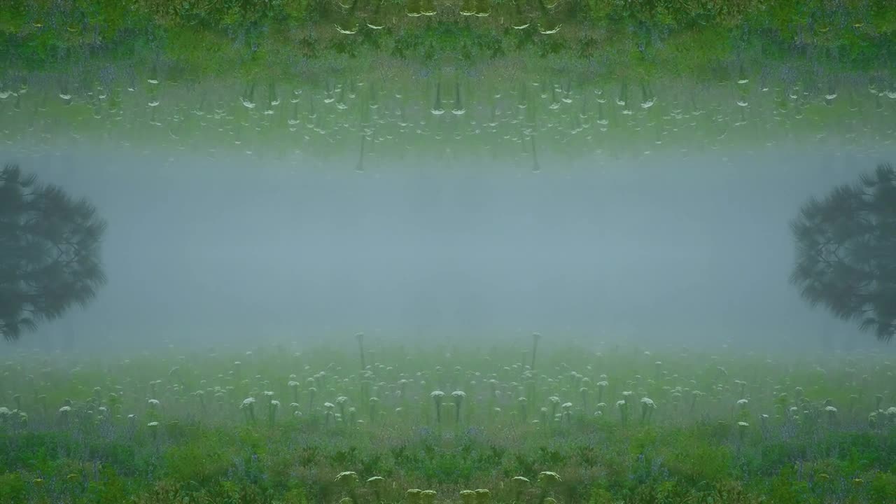 Stock Video Mirror Foggy Fores Animated Wallpaper - Free Download