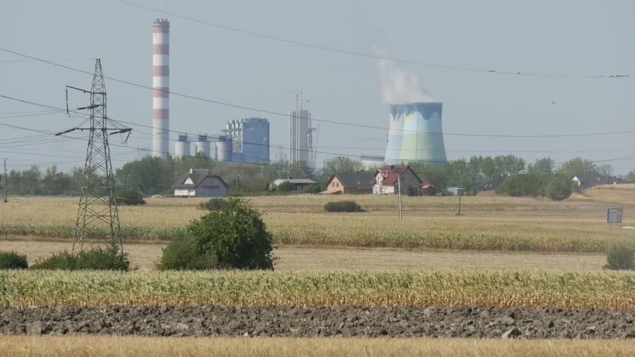 Free Video Stock tractor driving through a nuclear field Live Wallpaper - Free Download