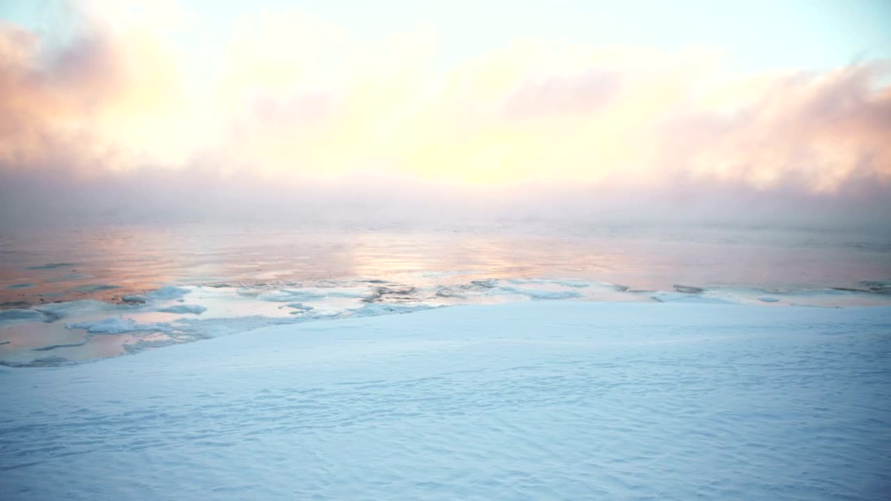 Stock Video Man Walking In Antarcti Animated Wallpaper - Free Download
